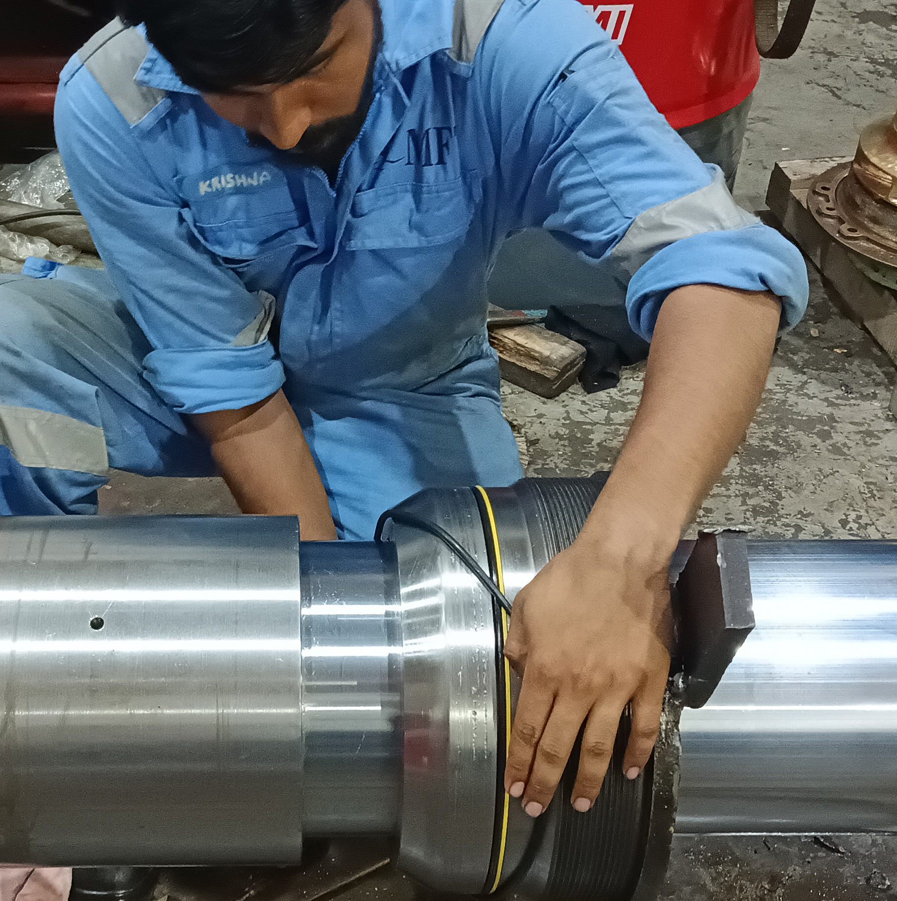 Hydraulic pump repair