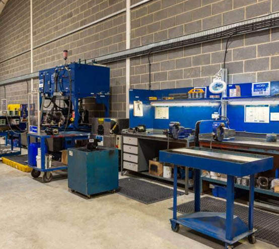 Hydraulic workshop