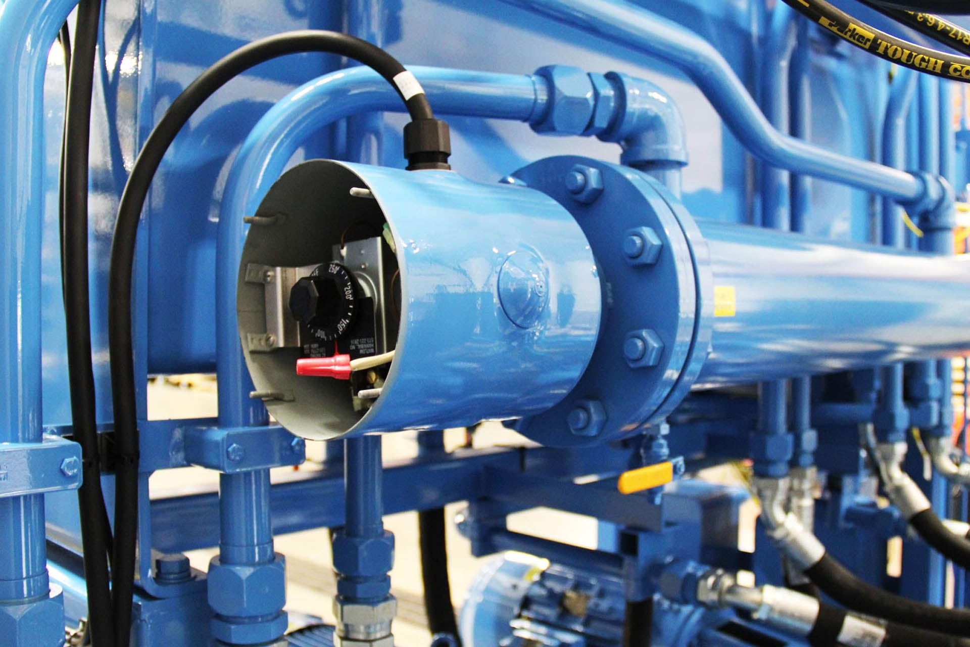 Marine hydraulic equipment