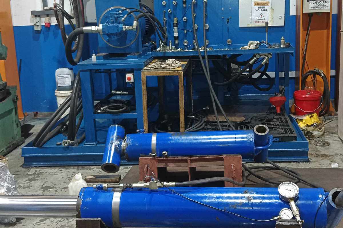 Hydraulic pump repair